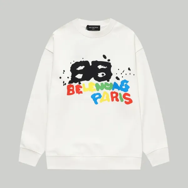 【BALENCIAGA 公式旗艦店】バレンシアガ 丸首の衛衣 スウェットご好評に付き再入荷! 【BALENCIAGA 公式旗艦店】バレンシアガ 丸首の衛衣 スウェットご好評に付き再入荷!