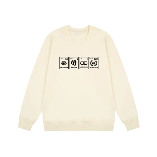 【BALENCIAGA 公式旗艦店】バレンシアガ 丸首の衛衣 スウェット ご好評に付き再入荷! 【BALENCIAGA 公式旗艦店】バレンシアガ 丸首の衛衣 スウェット ご好評に付き再入荷!