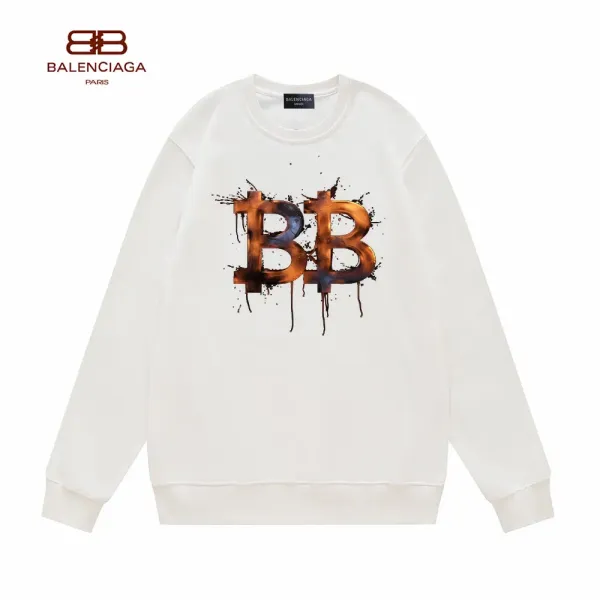 【BALENCIAGA 公式旗艦店】バレンシアガ 丸首の衛衣 スウェット ご好評に付き再入荷! 【BALENCIAGA 公式旗艦店】バレンシアガ 丸首の衛衣 スウェット ご好評に付き再入荷!