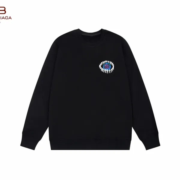 【BALENCIAGA 公式旗艦店】バレンシアガ 丸首の衛衣 スウェット ご好評に付き再入荷! 【BALENCIAGA 公式旗艦店】バレンシアガ 丸首の衛衣 スウェット ご好評に付き再入荷!
