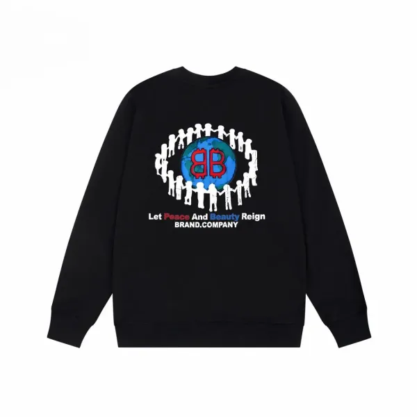 【BALENCIAGA 公式旗艦店】バレンシアガ 丸首の衛衣 スウェット ご好評に付き再入荷! 【BALENCIAGA 公式旗艦店】バレンシアガ 丸首の衛衣 スウェット ご好評に付き再入荷!