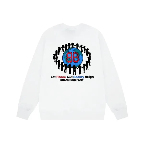 【BALENCIAGA 公式旗艦店】バレンシアガ 丸首の衛衣 スウェット ご好評に付き再入荷! 【BALENCIAGA 公式旗艦店】バレンシアガ 丸首の衛衣 スウェット ご好評に付き再入荷!