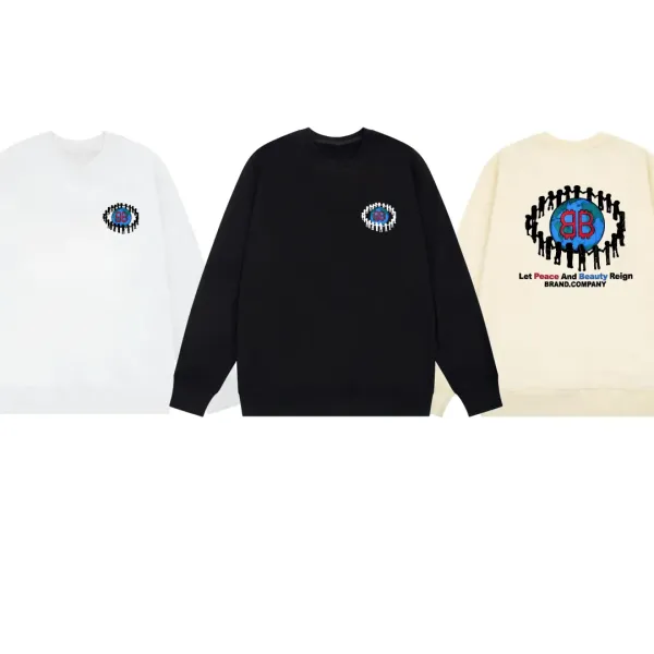 【BALENCIAGA 公式旗艦店】バレンシアガ 丸首の衛衣 スウェット ご好評に付き再入荷! 【BALENCIAGA 公式旗艦店】バレンシアガ 丸首の衛衣 スウェット ご好評に付き再入荷!