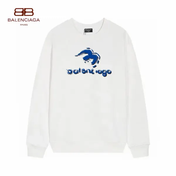 【BALENCIAGA 公式旗艦店】バレンシアガ 丸首の衛衣 スウェット ご好評に付き再入荷! 【BALENCIAGA 公式旗艦店】バレンシアガ 丸首の衛衣 スウェット ご好評に付き再入荷!