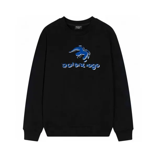 【BALENCIAGA 公式旗艦店】バレンシアガ 丸首の衛衣 スウェット ご好評に付き再入荷! 【BALENCIAGA 公式旗艦店】バレンシアガ 丸首の衛衣 スウェット ご好評に付き再入荷!