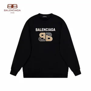 【BALENCIAGA 公式旗艦店】バレンシアガ 丸首の衛衣 スウェット ご好評に付き再入荷! 【BALENCIAGA 公式旗艦店】バレンシアガ 丸首の衛衣 スウェット ご好評に付き再入荷!