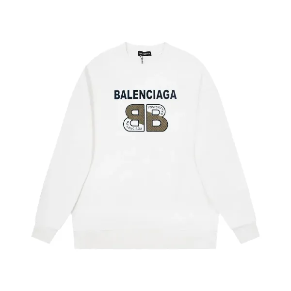 【BALENCIAGA 公式旗艦店】バレンシアガ 丸首の衛衣 スウェット ご好評に付き再入荷! 【BALENCIAGA 公式旗艦店】バレンシアガ 丸首の衛衣 スウェット ご好評に付き再入荷!