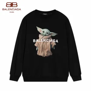 【BALENCIAGA 公式旗艦店】バレンシアガ 丸首の衛衣 スウェット ご好評に付き再入荷! 【BALENCIAGA 公式旗艦店】バレンシアガ 丸首の衛衣 スウェット ご好評に付き再入荷!