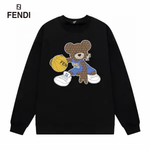 【FENDI 公式旗艦店】フェンディ  丸首の衛衣 スウェットご好評に付き再入荷！250110