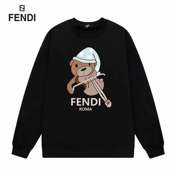 【FENDI 公式旗艦店】フェンディ 丸首の衛衣 スウェットご好評に付き再入荷!250110 【FENDI 公式旗艦店】フェンディ 丸首の衛衣 スウェットご好評に付き再入荷!250110