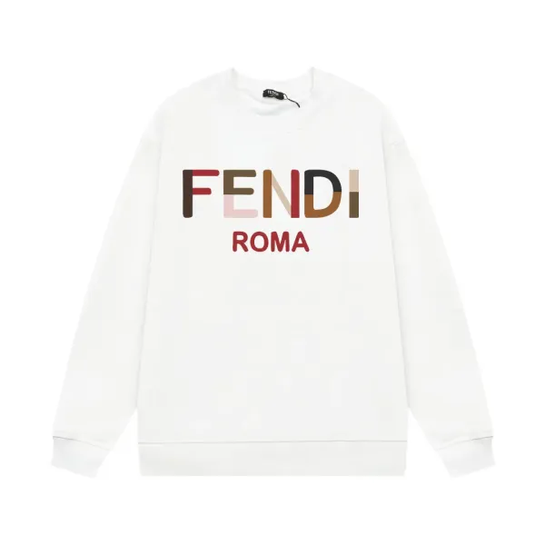 【FENDI 公式旗艦店】フェンディ 丸首の衛衣 スウェットご好評に付き再入荷!250110 【FENDI 公式旗艦店】フェンディ 丸首の衛衣 スウェットご好評に付き再入荷!250110