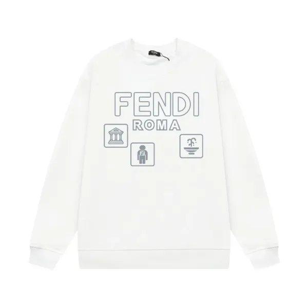 【FENDI 公式旗艦店】フェンディ 丸首の衛衣 スウェットご好評に付き再入荷!250110 【FENDI 公式旗艦店】フェンディ 丸首の衛衣 スウェットご好評に付き再入荷!250110