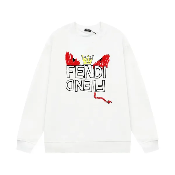 【FENDI 公式旗艦店】フェンディ 丸首の衛衣 スウェットご好評に付き再入荷!250110 【FENDI 公式旗艦店】フェンディ 丸首の衛衣 スウェットご好評に付き再入荷!250110