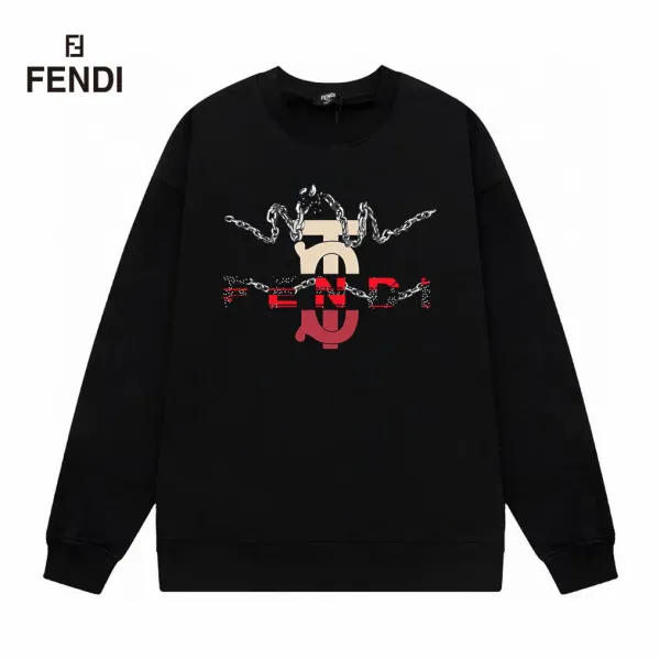 【FENDI  公式旗艦店】フェンディ丸首の衛衣 スウェット ご好評に付き再入荷！241211