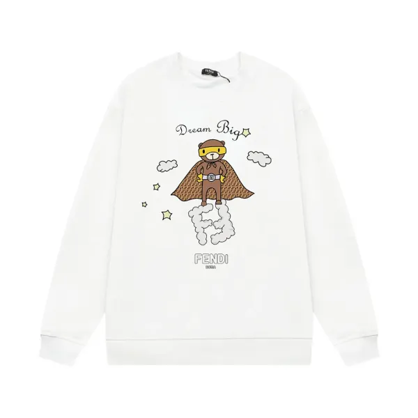 【FENDI 公式旗艦店】フェンディ丸首の衛衣 スウェット ご好評に付き再入荷!241211 【FENDI 公式旗艦店】フェンディ丸首の衛衣 スウェット ご好評に付き再入荷!241211