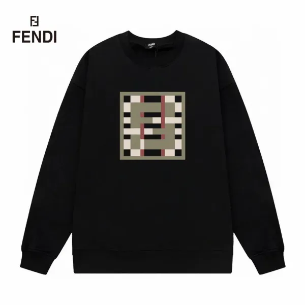 【FENDI  公式旗艦店】フェンディ丸首の衛衣 スウェット ご好評に付き再入荷！241211