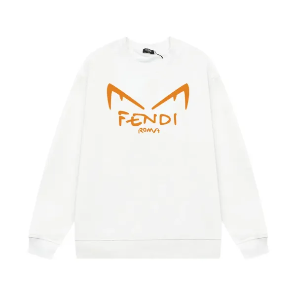 【FENDI  公式旗艦店】フェンディ丸首の衛衣 スウェット ご好評に付き再入荷！241211