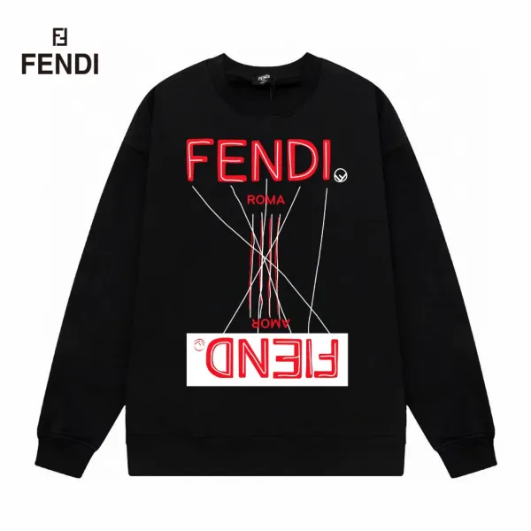 【FENDI 公式旗艦店】フェンディ丸首の衛衣 スウェット ご好評に付き再入荷!241211 【FENDI 公式旗艦店】フェンディ丸首の衛衣 スウェット ご好評に付き再入荷!241211