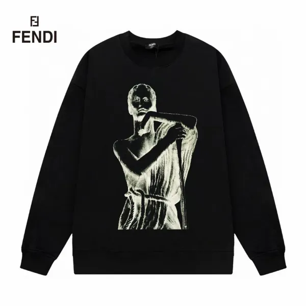 【FENDI 公式旗艦店】フェンディ丸首の衛衣 スウェット ご好評に付き再入荷!241211 【FENDI 公式旗艦店】フェンディ丸首の衛衣 スウェット ご好評に付き再入荷!241211