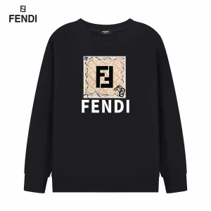 【FENDI 公式旗艦店】 フェンディ 丸首の衛衣   スウェットご好評に付き再入荷   241114