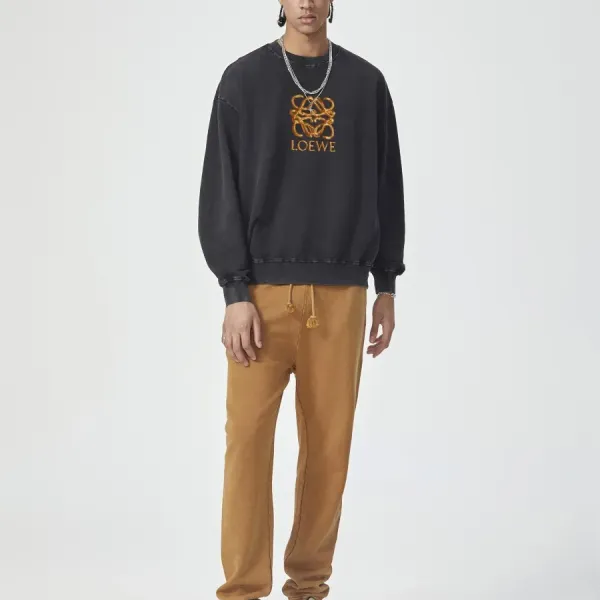 【LOEWE 公式旗艦店】ロエベ 丸首の衛衣 スウェット ご好評に付き再入荷!241115 【LOEWE 公式旗艦店】ロエベ 丸首の衛衣 スウェット ご好評に付き再入荷!241115