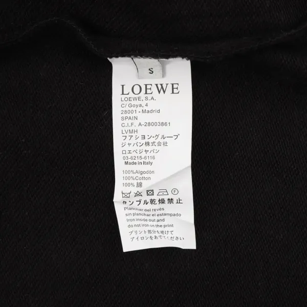 【LOEWE 公式旗艦店】 ロエベ 丸首の衛衣 スウェット ご好評に付き再入荷! 【LOEWE 公式旗艦店】 ロエベ 丸首の衛衣 スウェット ご好評に付き再入荷!