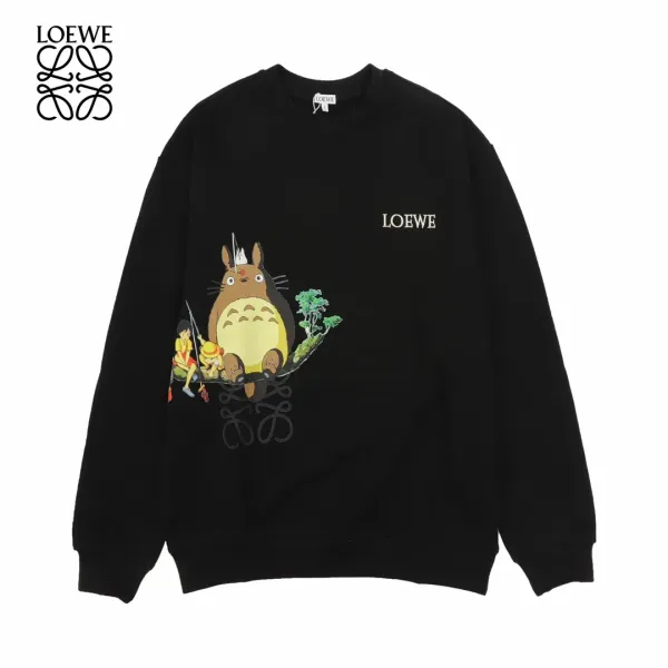 【LOEWE 公式旗艦店】 ロエベ 丸首の衛衣 スウェット ご好評に付き再入荷! 【LOEWE 公式旗艦店】 ロエベ 丸首の衛衣 スウェット ご好評に付き再入荷!