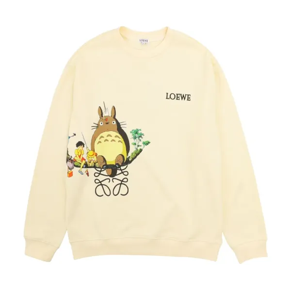 【LOEWE 公式旗艦店】 ロエベ 丸首の衛衣 スウェット ご好評に付き再入荷! 【LOEWE 公式旗艦店】 ロエベ 丸首の衛衣 スウェット ご好評に付き再入荷!