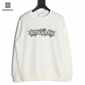 【GIVENCHY  公式旗艦店】ジバンシー 丸首の衛衣 スウェットご好評に付き再入荷！241122