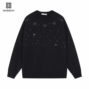 【GIVENCHY 公式旗艦店】ジバンシー 丸首の衛衣 スウェットご好評に付き再入荷   241114
