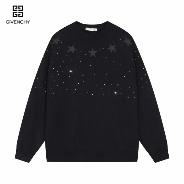 【GIVENCHY 公式旗艦店】ジバンシー 丸首の衛衣 スウェットご好評に付き再入荷   241114