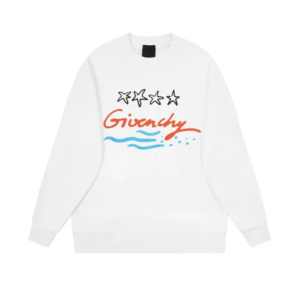 【GIVENCHY  公式旗艦店】ジバンシー 丸首の衛衣 スウェットご好評に付き再入荷！
