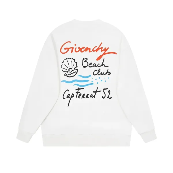 【GIVENCHY  公式旗艦店】ジバンシー 丸首の衛衣 スウェットご好評に付き再入荷！