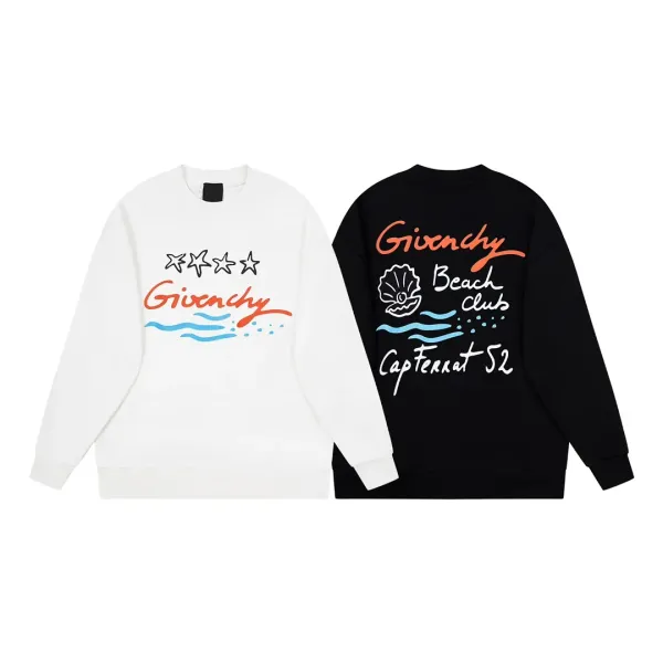 【GIVENCHY  公式旗艦店】ジバンシー 丸首の衛衣 スウェットご好評に付き再入荷！