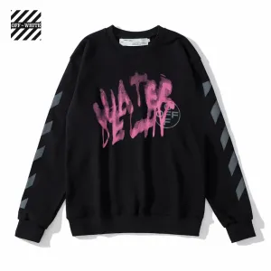 【OFF-WHITE 公式旗艦店】オフホワイト 丸首の衛衣 スウェットご好評に付き再入荷! 241127 【OFF-WHITE 公式旗艦店】オフホワイト 丸首の衛衣 スウェットご好評に付き再入荷! 241127