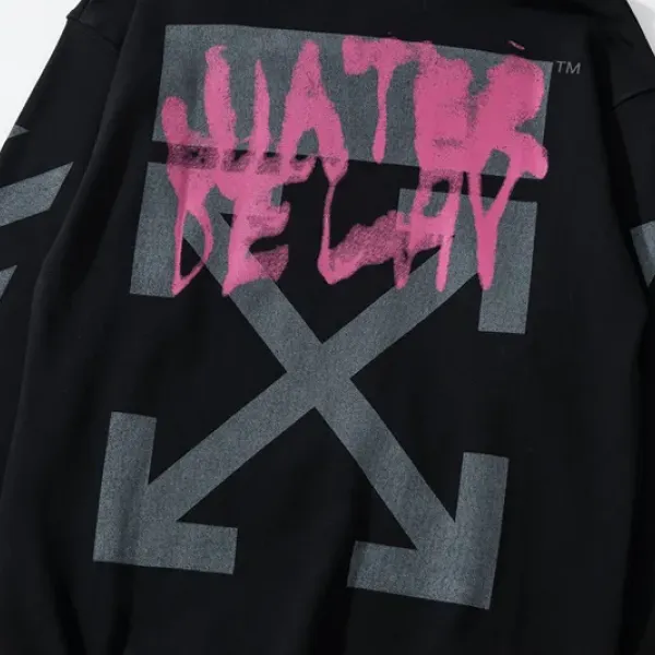 【OFF-WHITE 公式旗艦店】オフホワイト 丸首の衛衣 スウェットご好評に付き再入荷! 241127 【OFF-WHITE 公式旗艦店】オフホワイト 丸首の衛衣 スウェットご好評に付き再入荷! 241127