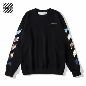 【OFF-WHITE 公式旗艦店】オフホワイト 丸首の衛衣 スウェットご好評に付き再入荷! 241127 【OFF-WHITE 公式旗艦店】オフホワイト 丸首の衛衣 スウェットご好評に付き再入荷! 241127
