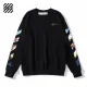 【OFF-WHITE 公式旗艦店】オフホワイト 丸首の衛衣 スウェットご好評に付き再入荷! 241127 【OFF-WHITE 公式旗艦店】オフホワイト 丸首の衛衣 スウェットご好評に付き再入荷! 241127