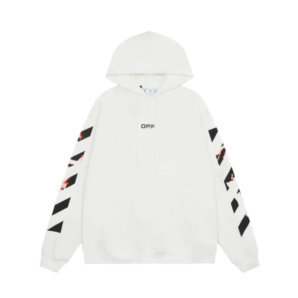 【OFF-WHITE  公式旗艦店】オフホワイトパーカースウェットご好評に付き再入荷 240806