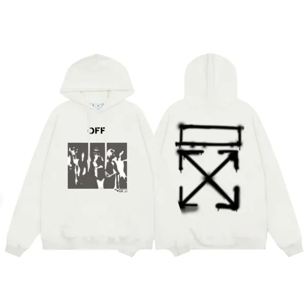【OFF-WHITE 公式旗艦店】オフホワイトパーカースウェットご好評に付き再入荷 240806 【OFF-WHITE 公式旗艦店】オフホワイトパーカースウェットご好評に付き再入荷 240806
