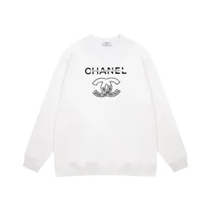 【CHANEL 公式旗艦店】シャネル  丸首の衛衣  スウェットご好評に付き再入荷！