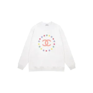 【CHANEL 公式旗艦店】シャネル  丸首の衛衣  スウェットご好評に付き再入荷！