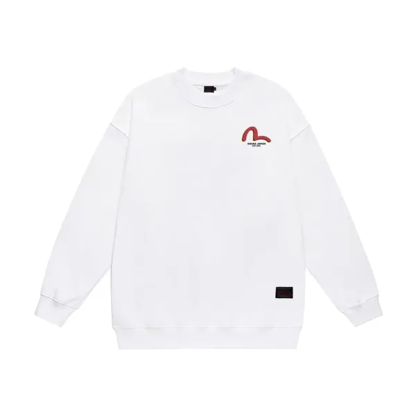 【EVISU 公式旗艦店】エヴィス 丸首の衛衣 スウェット ご好評に付き再入荷 240816 【EVISU 公式旗艦店】エヴィス 丸首の衛衣 スウェット ご好評に付き再入荷 240816