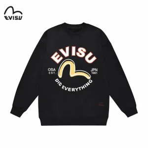 【EVISU 公式旗艦店】エヴィス 丸首の衛衣 スウェット ご好評に付き再入荷 240816 【EVISU 公式旗艦店】エヴィス 丸首の衛衣 スウェット ご好評に付き再入荷 240816
