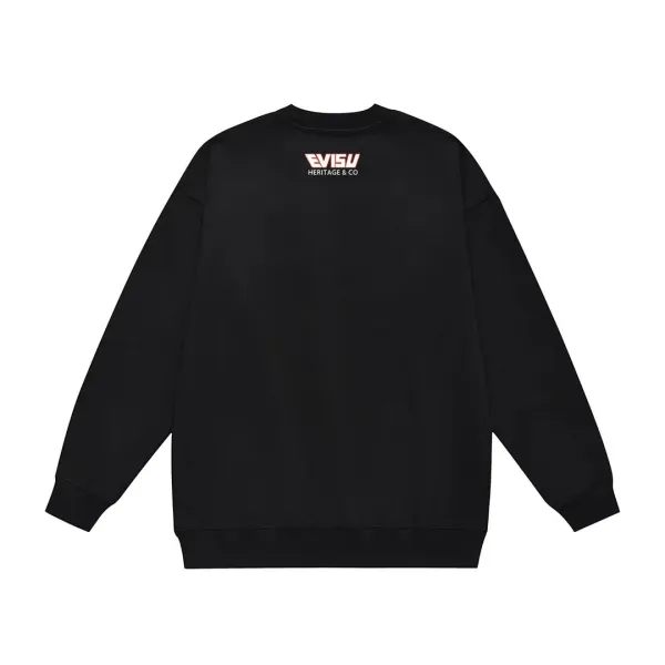 【EVISU 公式旗艦店】エヴィス 丸首の衛衣 スウェット ご好評に付き再入荷 240816 【EVISU 公式旗艦店】エヴィス 丸首の衛衣 スウェット ご好評に付き再入荷 240816