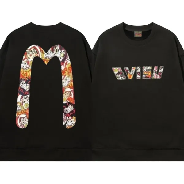 【EVISU 公式旗艦店】エヴィス 丸首の衛衣 スウェット ご好評に付き再入荷 240816 【EVISU 公式旗艦店】エヴィス 丸首の衛衣 スウェット ご好評に付き再入荷 240816