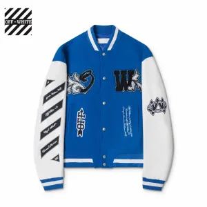 【OFF-WHITE 公式旗艦店】オフホワイト 野球着 ジャケット着ご好評に付き再入荷!241216 【OFF-WHITE 公式旗艦店】オフホワイト 野球着 ジャケット着ご好評に付き再入荷!241216