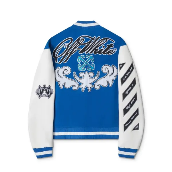 【OFF-WHITE  公式旗艦店】オフホワイト  野球着  ジャケット着ご好評に付き再入荷！241216
