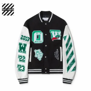 【OFF-WHITE 公式旗艦店】オフホワイト 野球着 ジャケット着ご好評に付き再入荷!241216 【OFF-WHITE 公式旗艦店】オフホワイト 野球着 ジャケット着ご好評に付き再入荷!241216