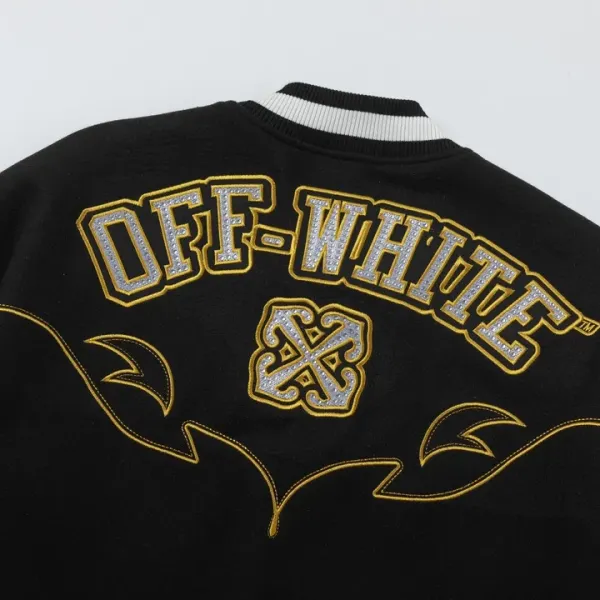 【OFF-WHITE 公式旗艦店】オフホワイト 野球着 ジャケット着ご好評に付き再入荷!241216 【OFF-WHITE 公式旗艦店】オフホワイト 野球着 ジャケット着ご好評に付き再入荷!241216